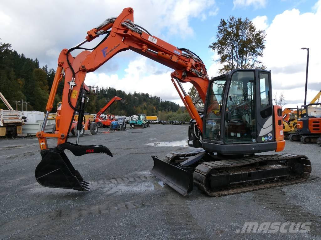 Hitachi ZX 75 US-5 Escavadoras de rastos