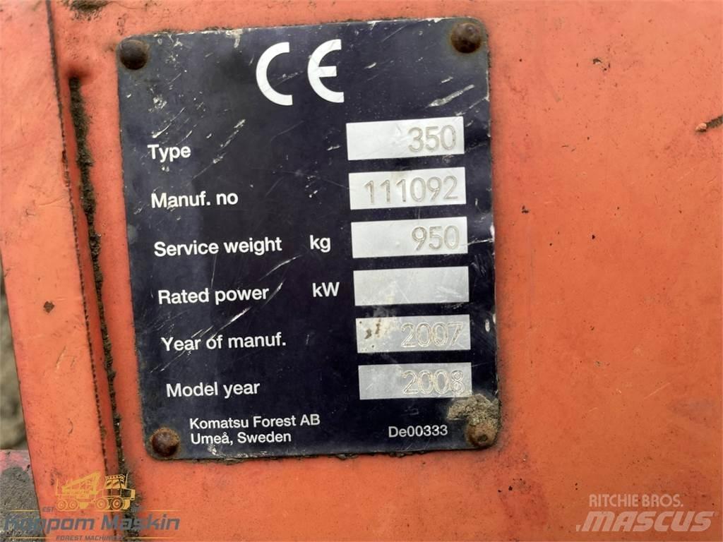 Valmet 350.1 Cabeças de ceifeiras
