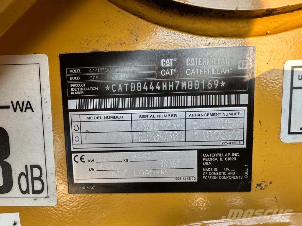 CAT 444 Retroescavadoras