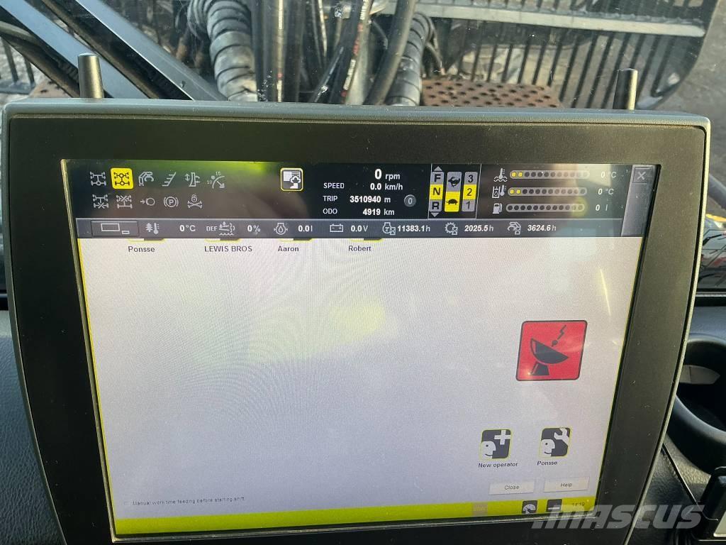 Ponsse Wisent 8W Forwarders florestais