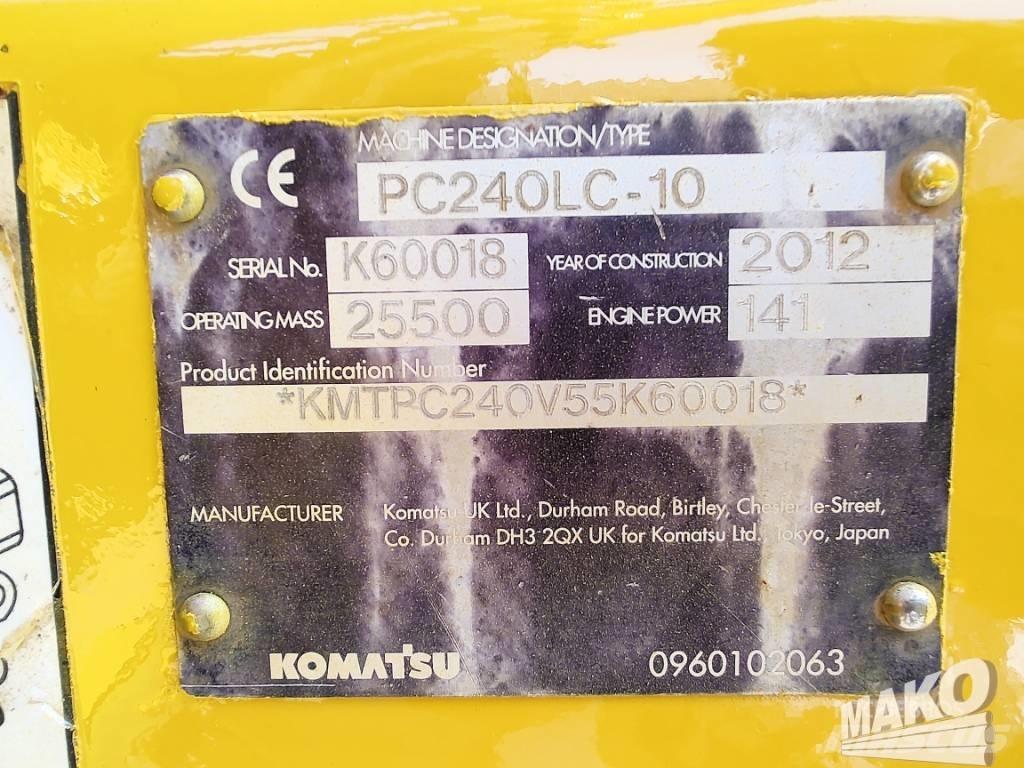 Komatsu PC 240 LC-10 Escavadoras de rastos