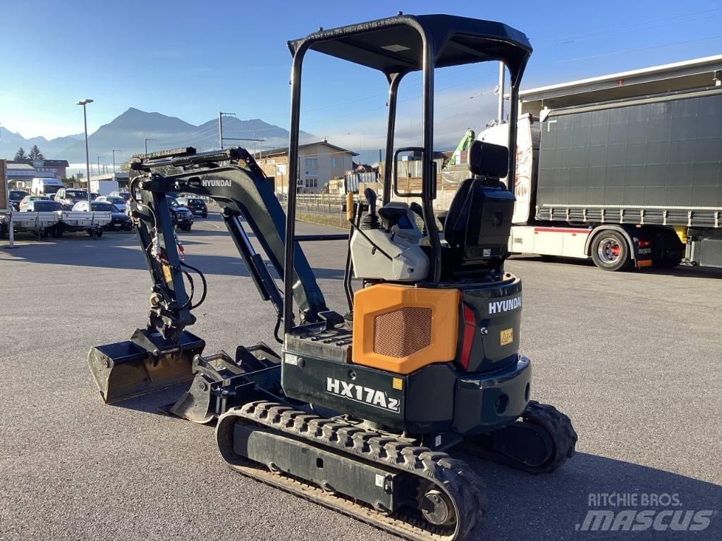 Hyundai HX17Az Mini Escavadoras <7t