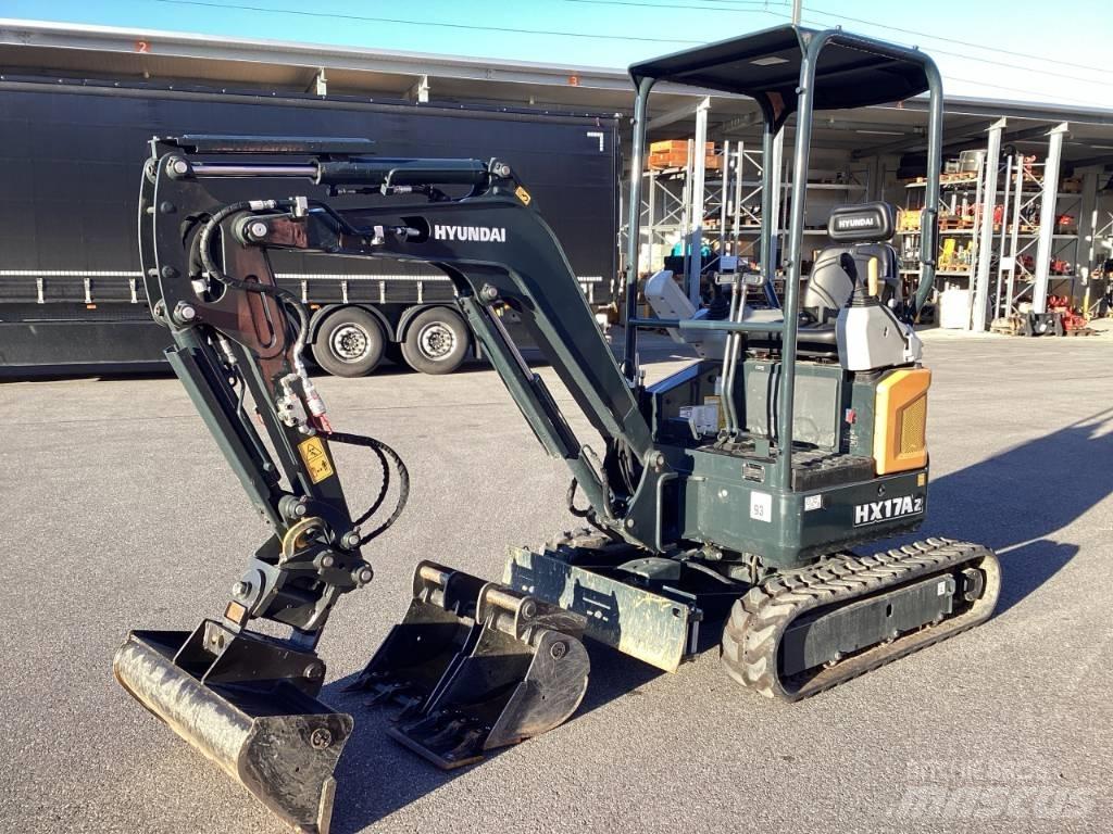 Hyundai HX17Az Mini Escavadoras <7t