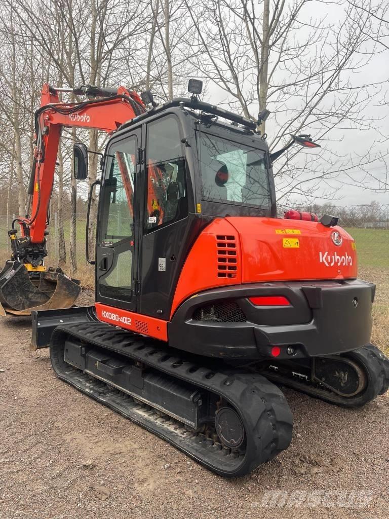 Kubota KX 080-4 Escavadoras Midi 7t - 12t