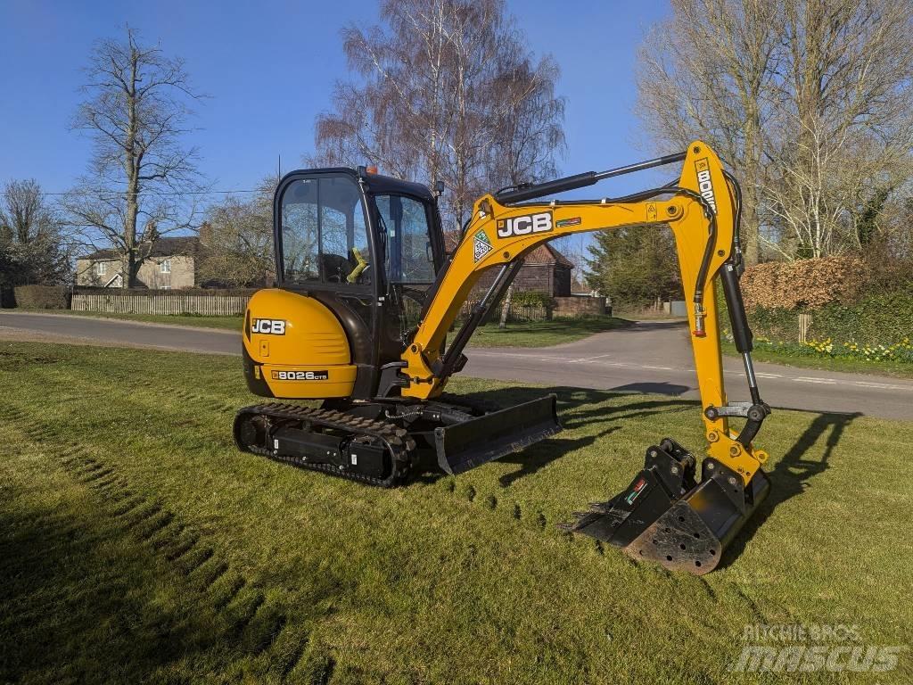 JCB 8026 CTS Mini Escavadoras <7t