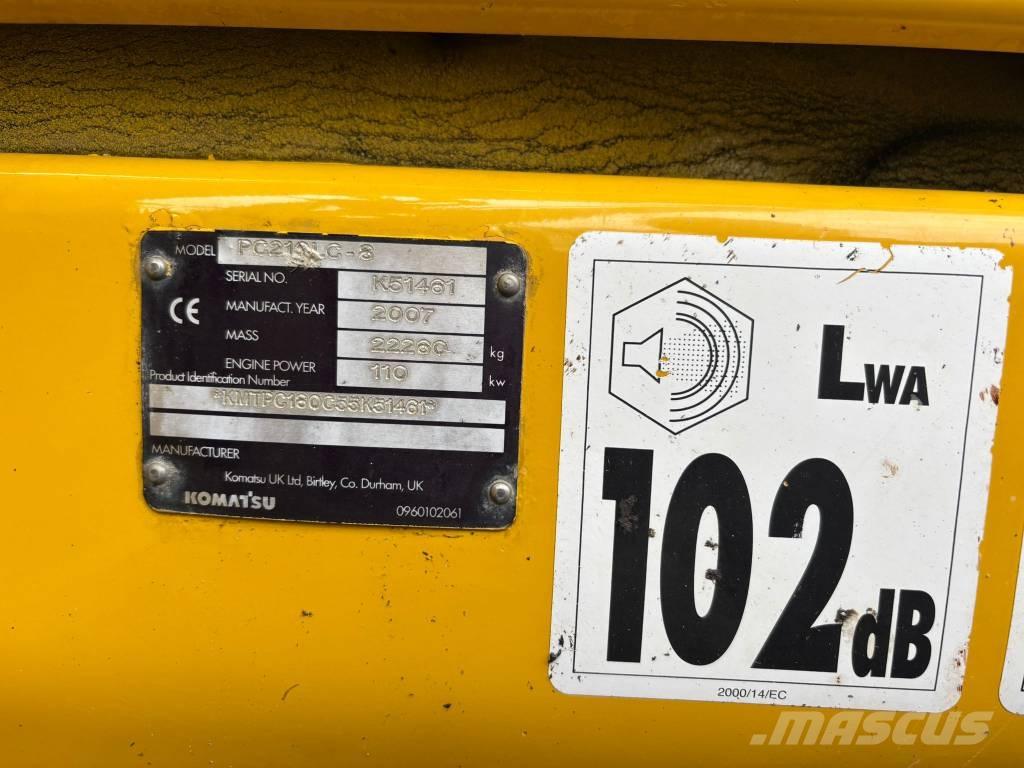 Komatsu PC 210 LC-8 Escavadoras de rastos