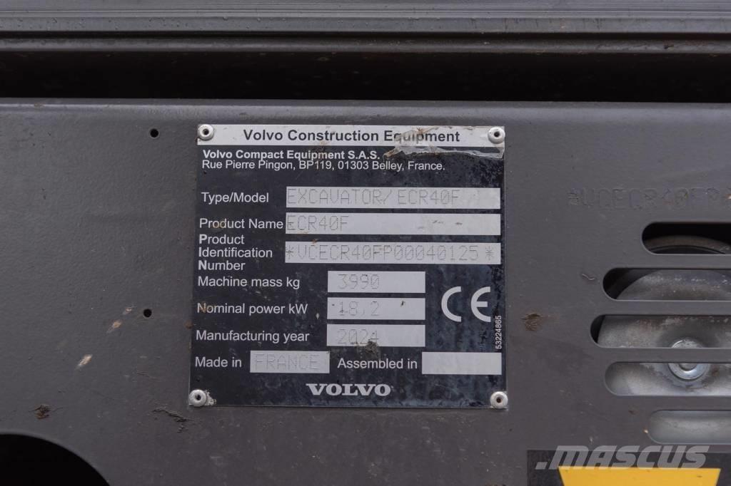 Volvo ECR 40 F Escavadoras de rastos