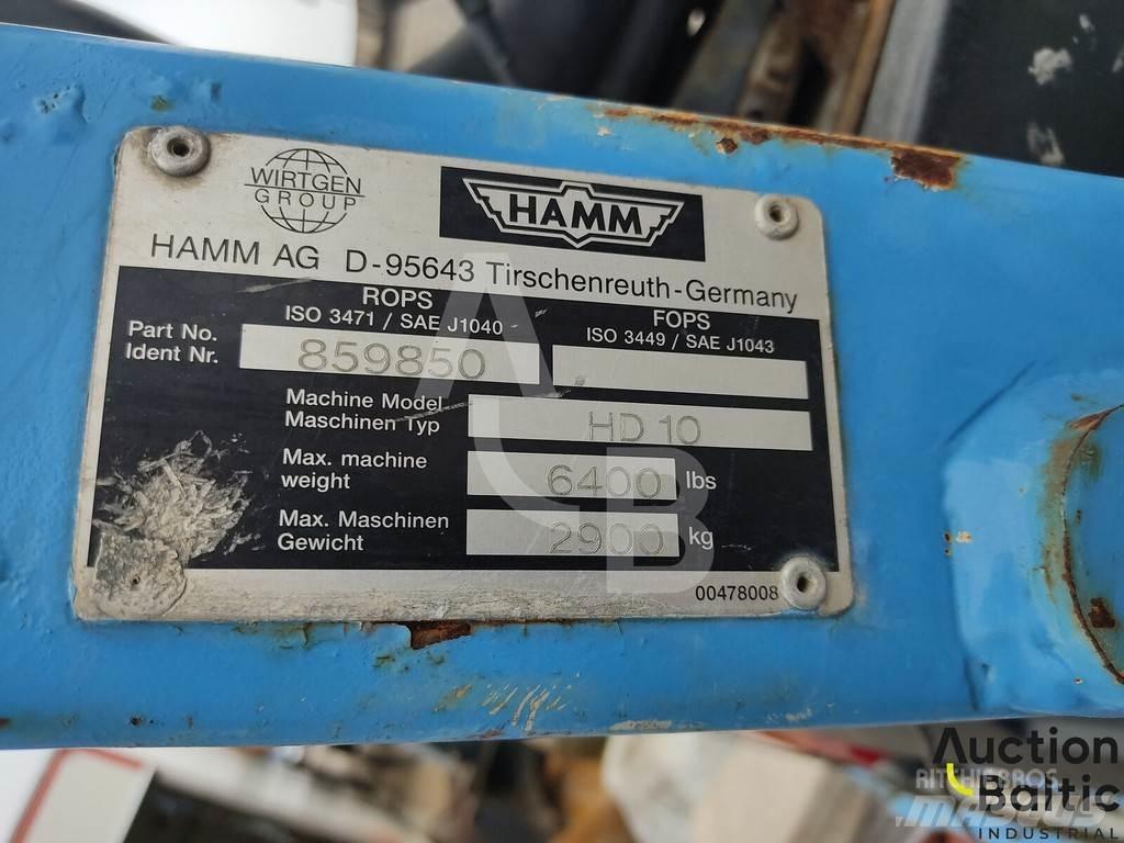 Hamm HD 10 Cilindros Compactadores - Outros