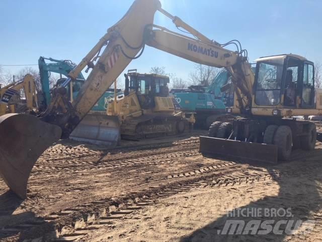 Komatsu PW 180-7K Escavadoras de rodas