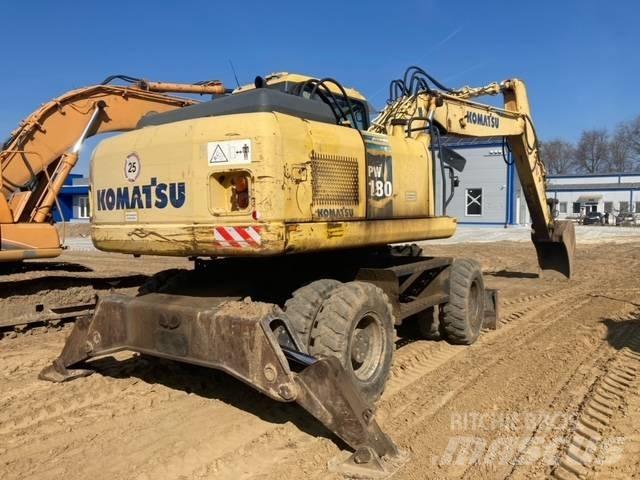 Komatsu PW 180-7K Escavadoras de rodas