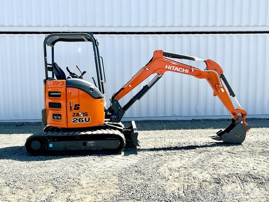 Hitachi ZX26U-5N Mini Escavadoras <7t