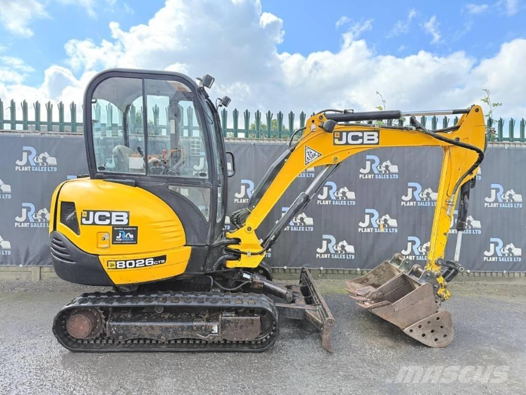 JCB 8026 CTS Mini Escavadoras <7t