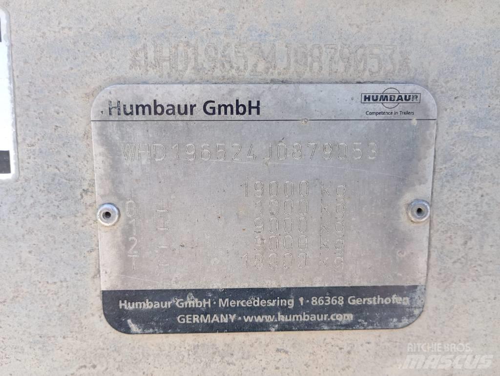 Humbaur WHD 196524 Reboques de caixa fechada