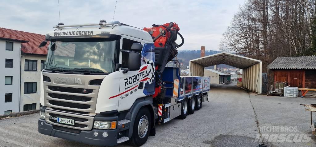 Scania G 490 Camiões grua