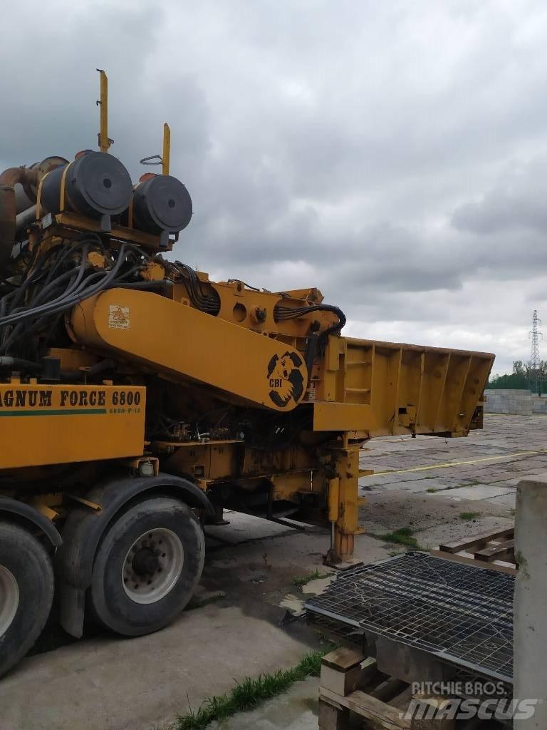 CBI 6800 T Estilhaçadoras florestais
