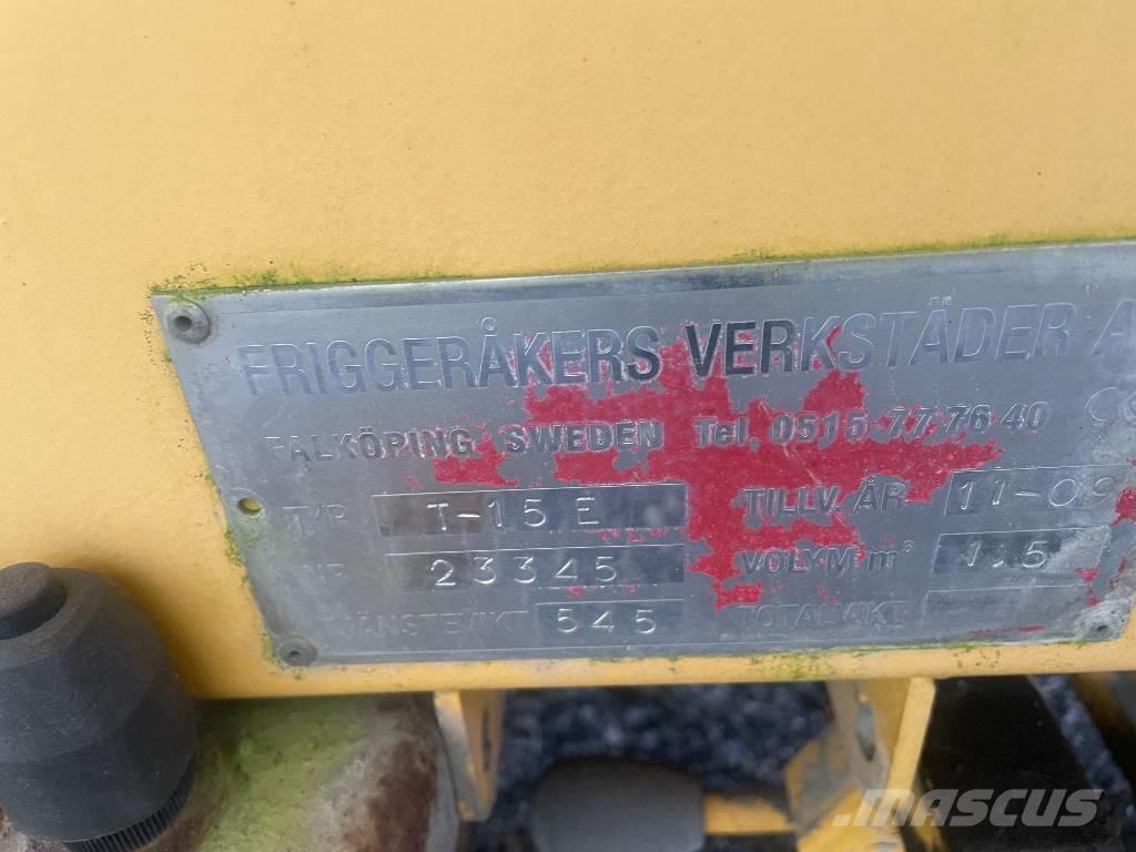  Ströman T-15 E Espalhadores de areia e sal