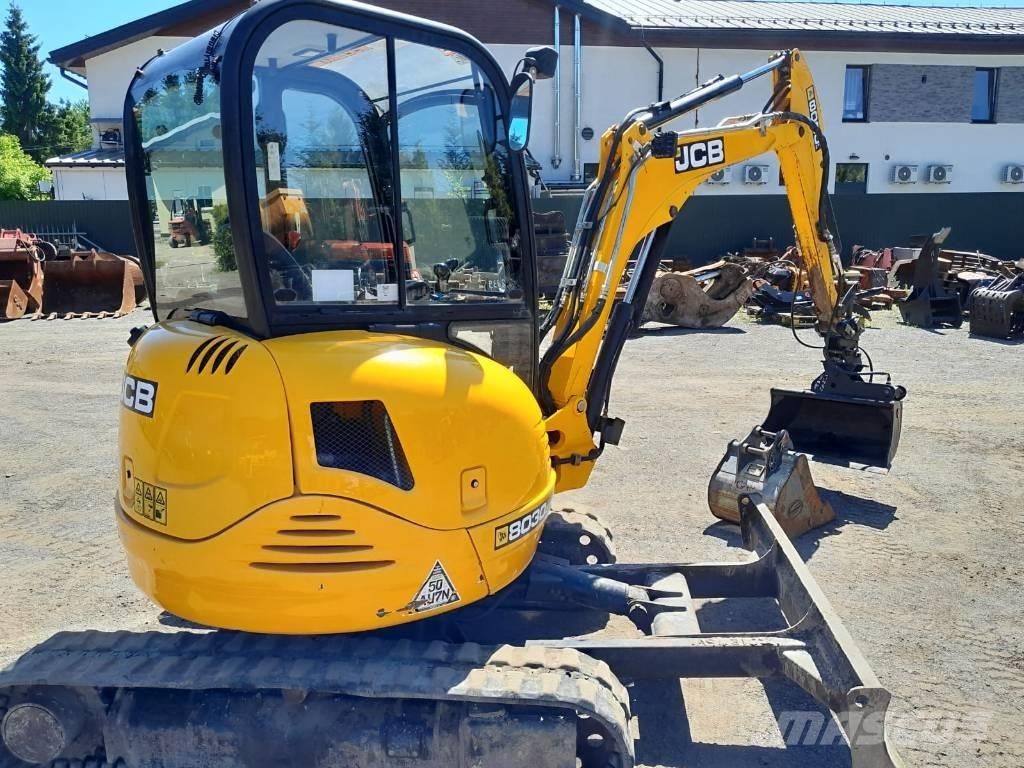 JCB 8030 Mini Escavadoras <7t