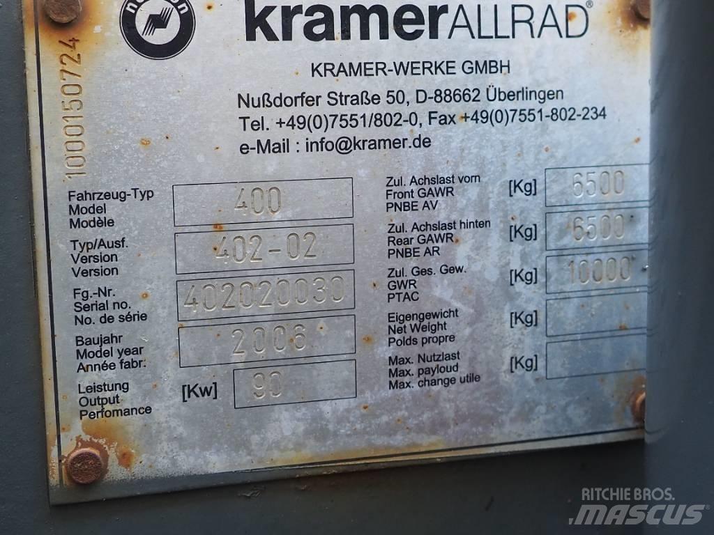 Kramer 4107 Manipuladores telescópicos