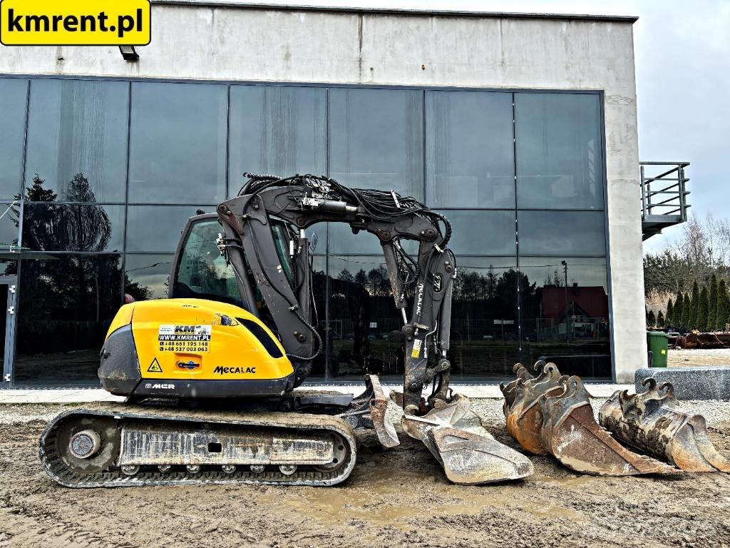 Mecalac 8 M CR Escavadoras Midi 7t - 12t