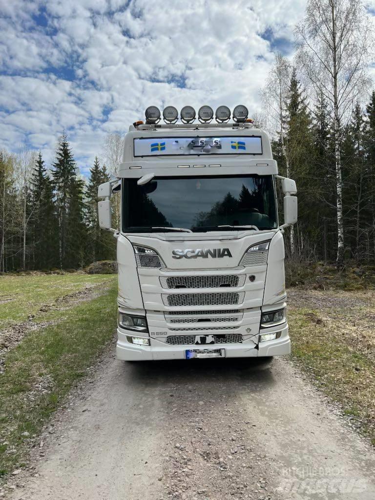 Scania R 650 Camiões de transporte de troncos