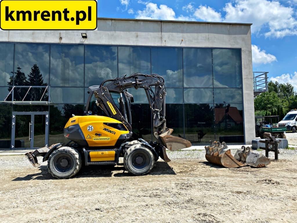 Mecalac 9 MWR. Escavadoras de rodas