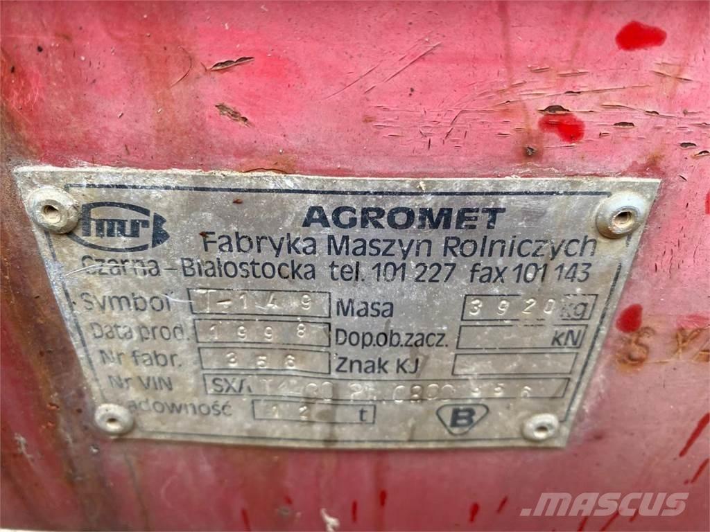Agromet T-149 Reboques basculantes