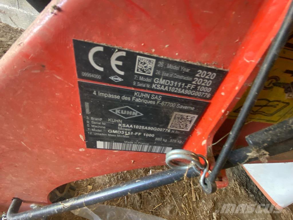 Kuhn GMD 3111 ff Gadanheiras