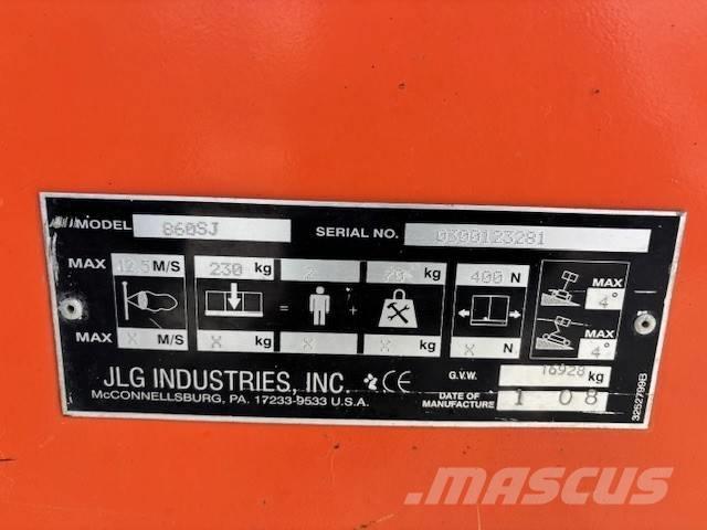 JLG 860 SJ Elevadores braços Telescópicos