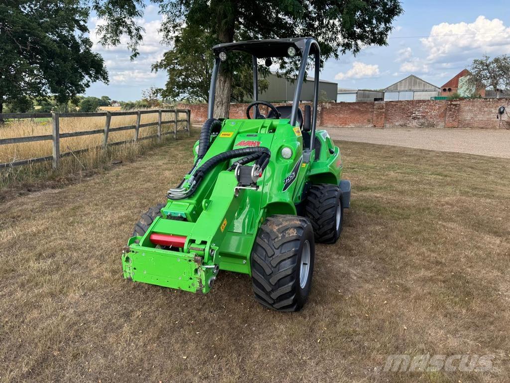 Avant 755I Pás carregadoras de rodas