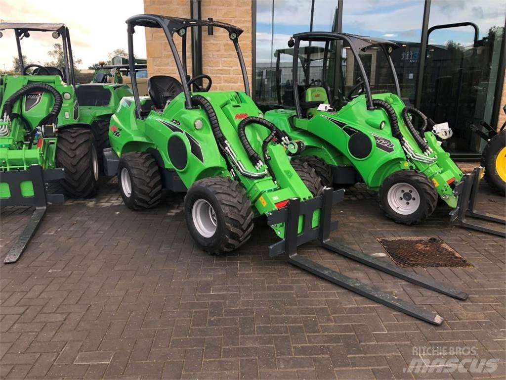 Avant AV 735 Pás carregadoras de rodas