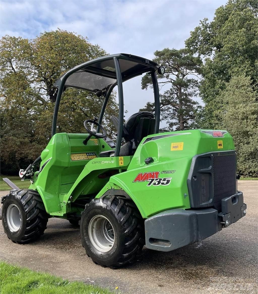 Avant AV 735 Pás carregadoras de rodas