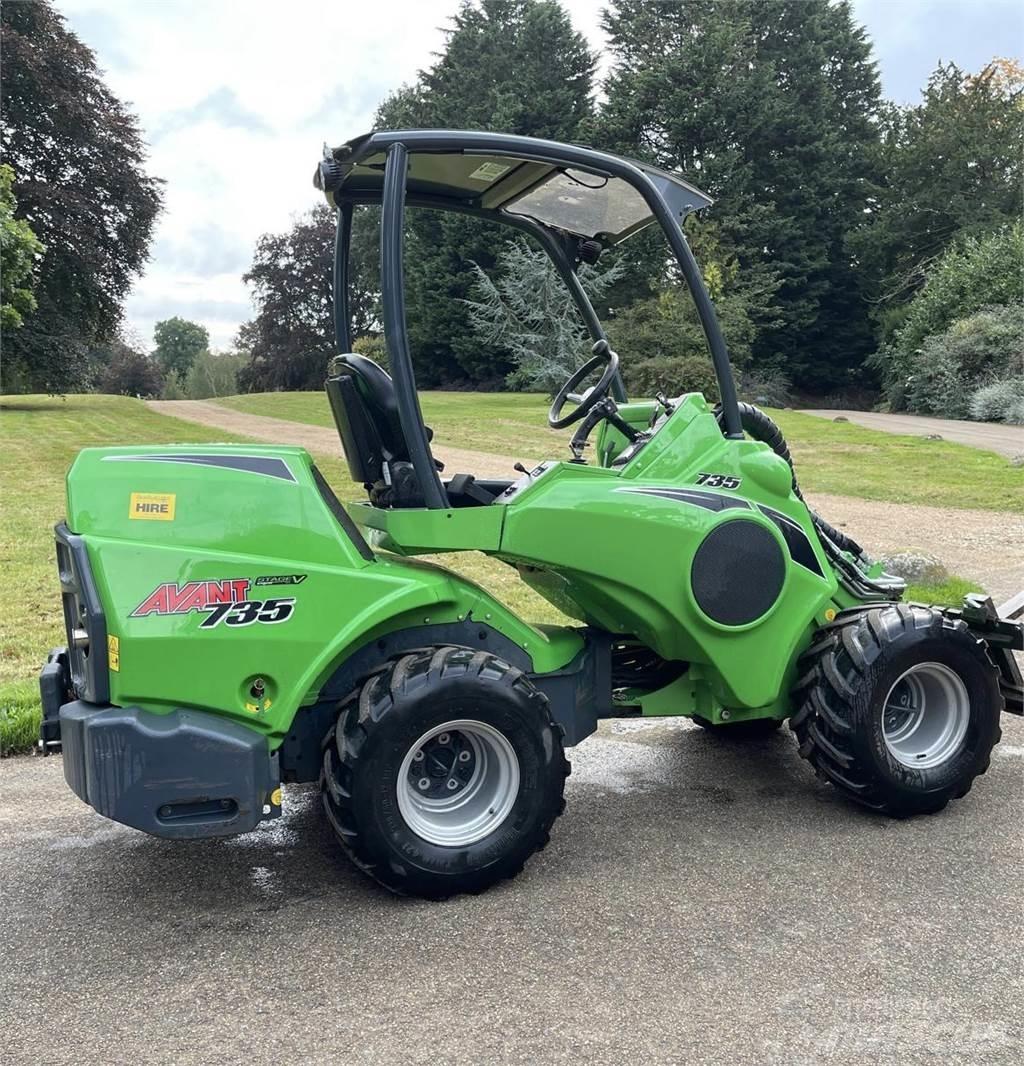 Avant AV 755I Pás carregadoras de rodas