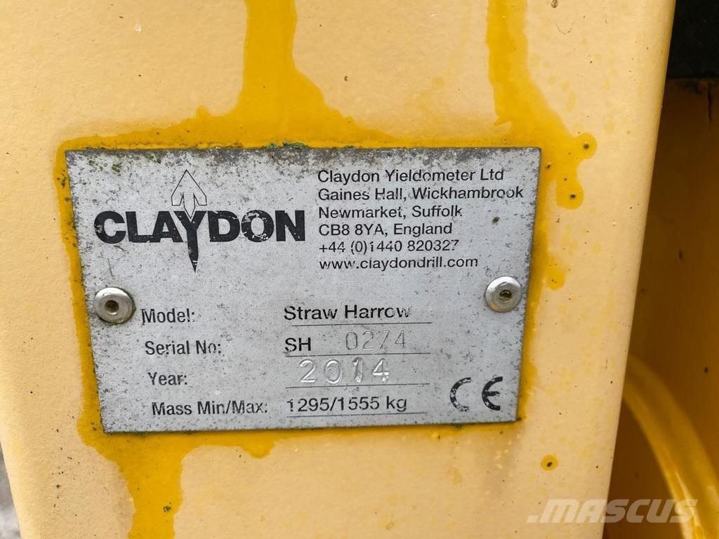 Claydon STRAW Gadanheiras e cortadores de folhas para pastos