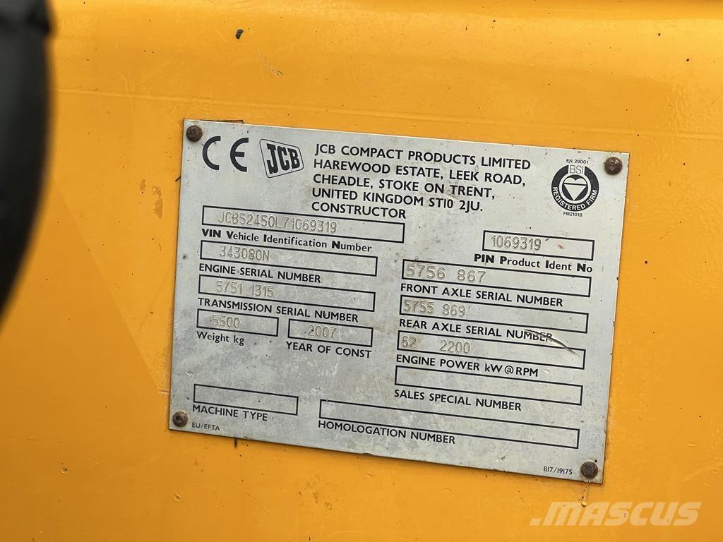 JCB LOADALL524-50 Telescópicas para Agricultura