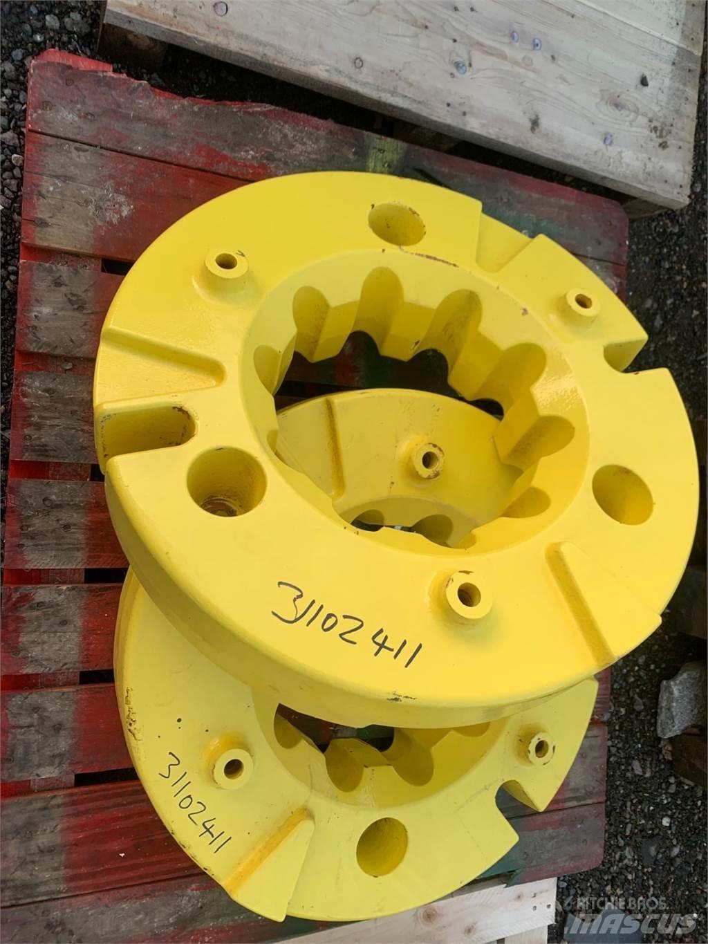 John Deere 600KG Pneus Agrícolas