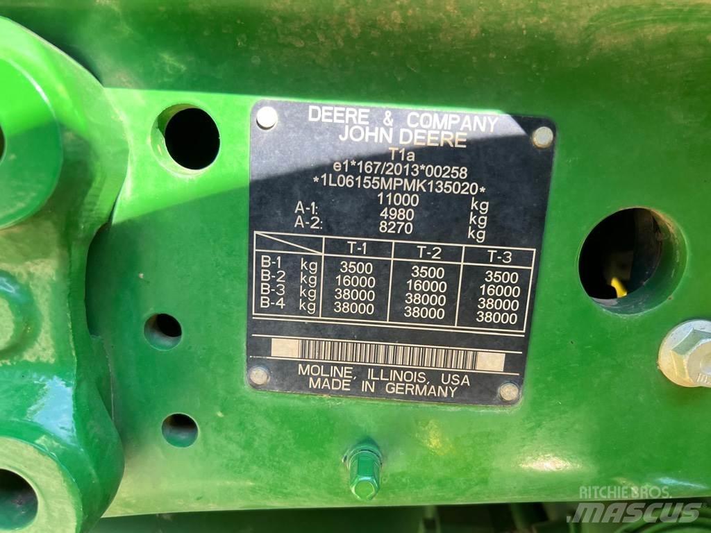 John Deere 6155M Tratores Agrícolas usados