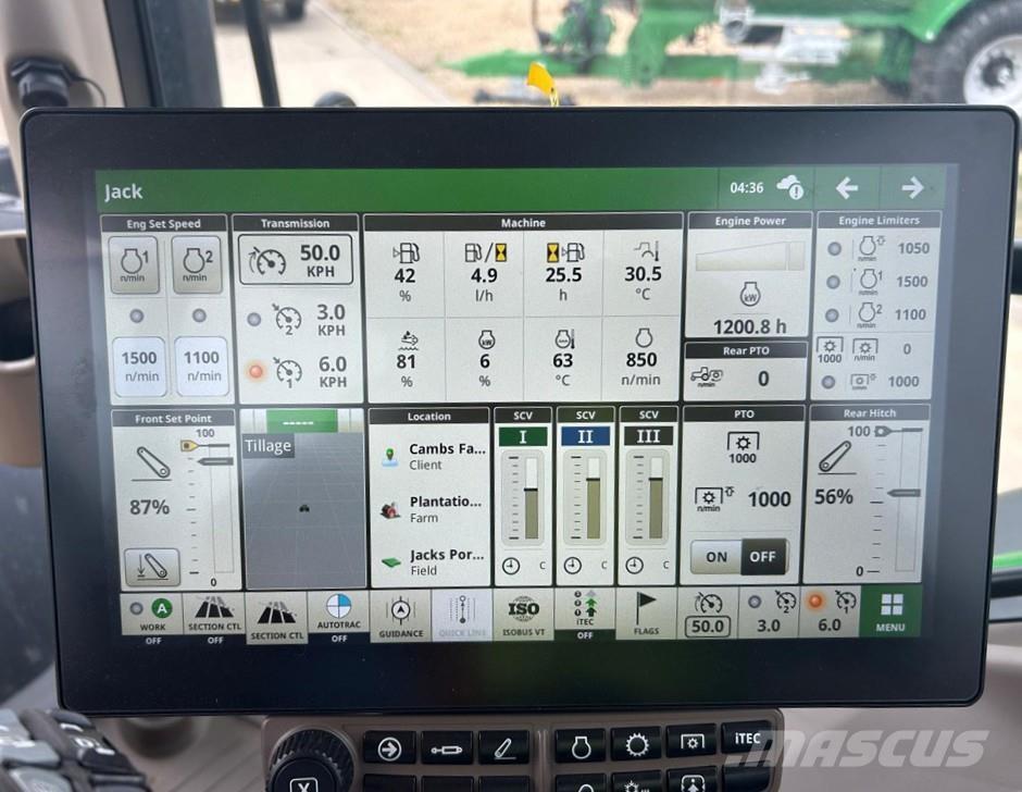 John Deere 6R185 Tratores Agrícolas usados