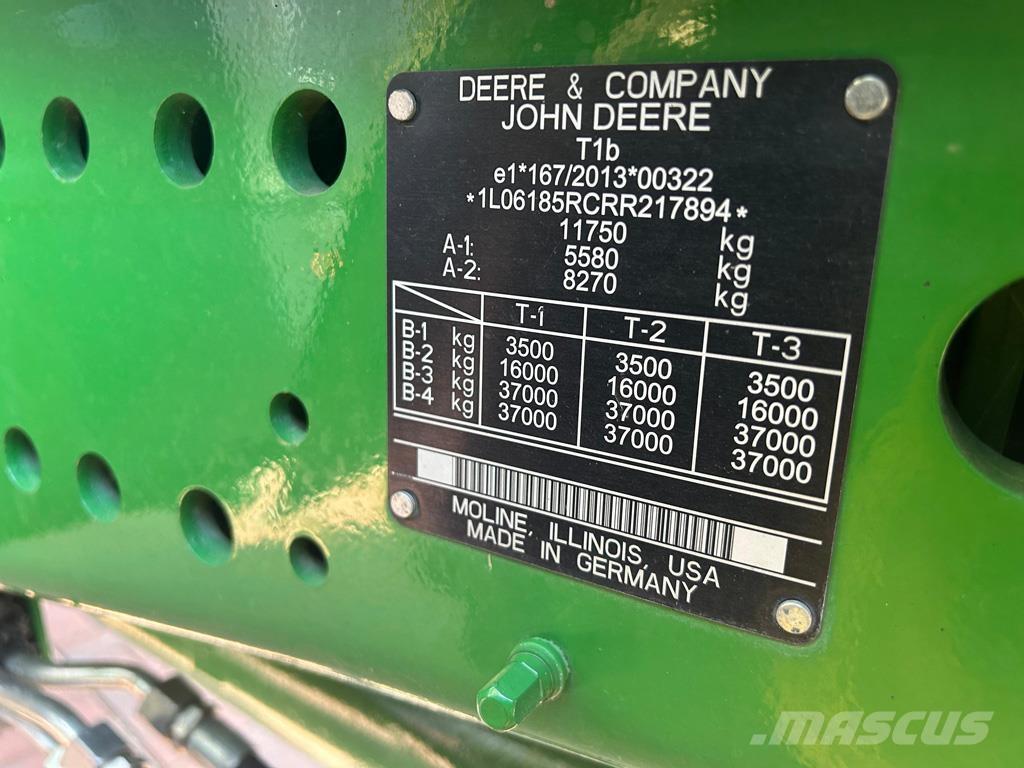 John Deere 6R185 Tratores Agrícolas usados