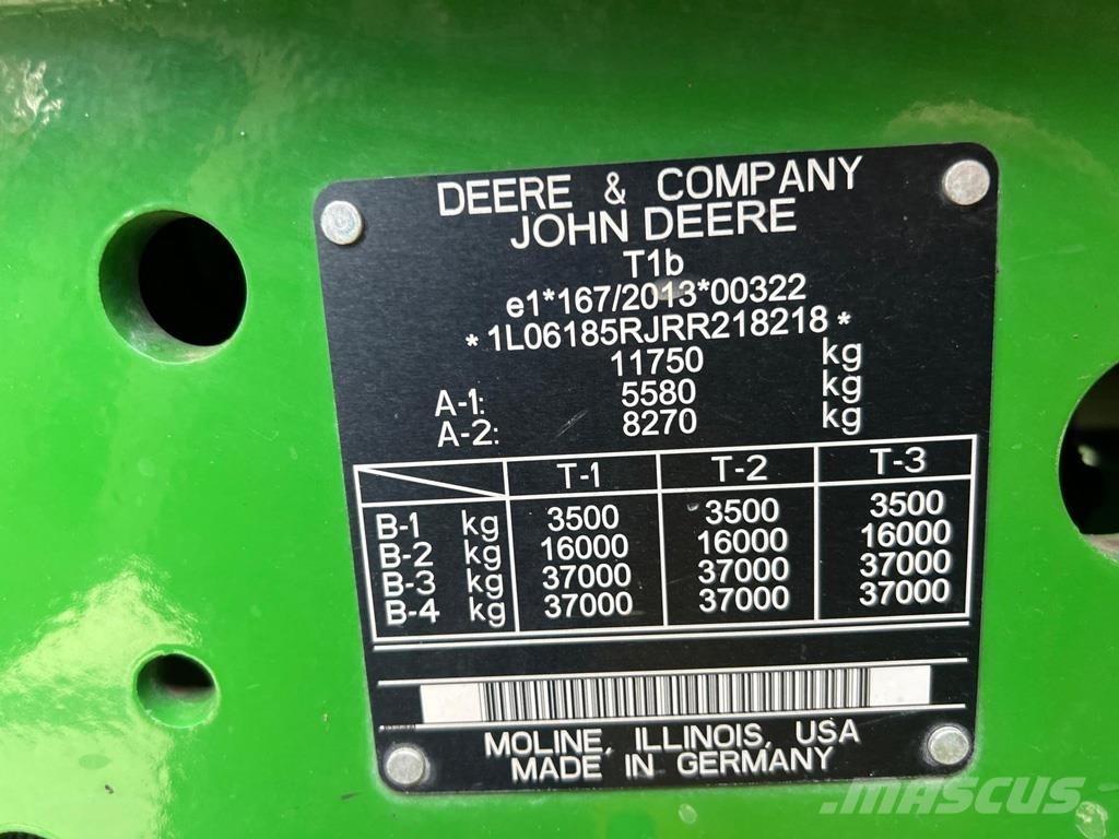 John Deere 6R185 Tratores Agrícolas usados