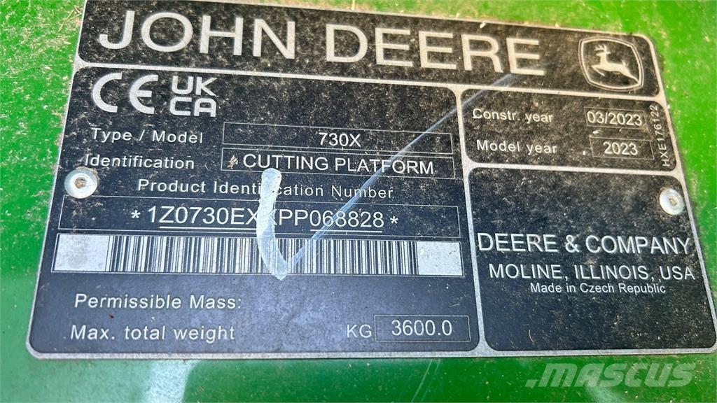 John Deere 730X Ceifeiras debulhadoras