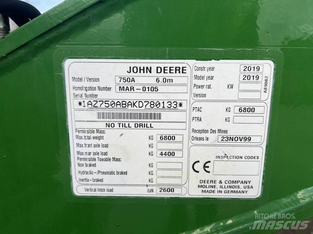 John Deere 750A Perfuradoras