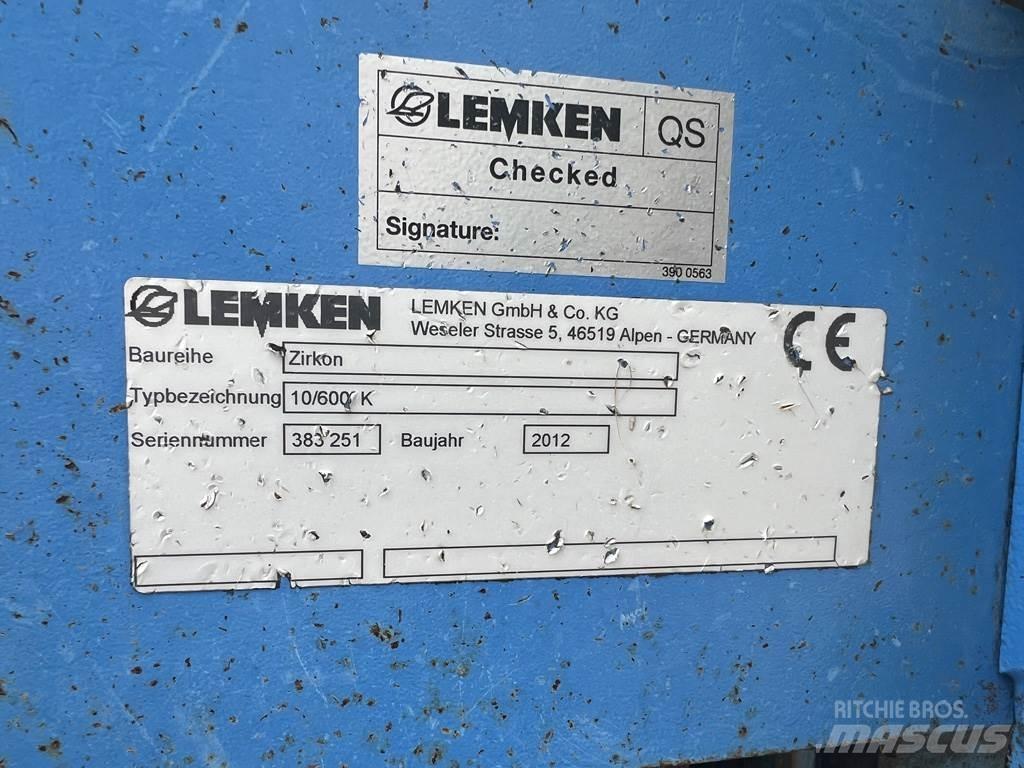 Lemken ZIRKON 10 Grades mecânicas e moto-cultivadores
