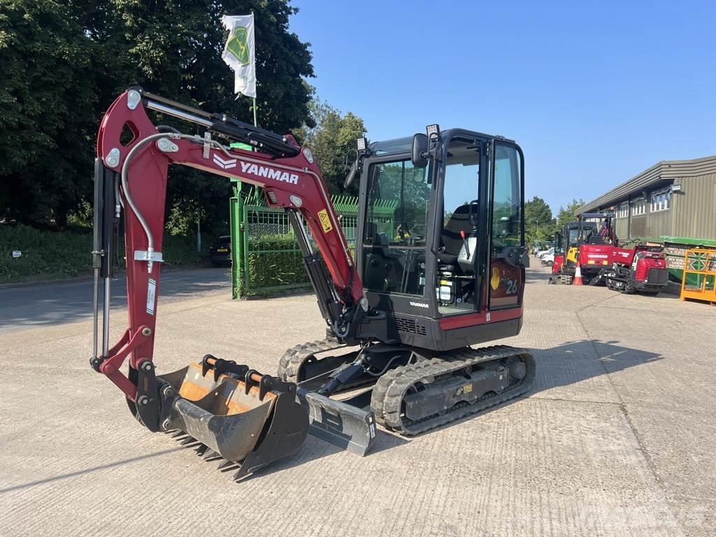Yanmar SV26 Escavadoras Midi 7t - 12t