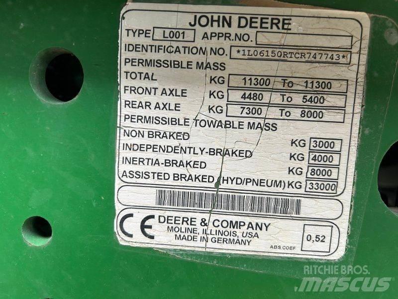 John Deere 6150R Tratores Agrícolas usados