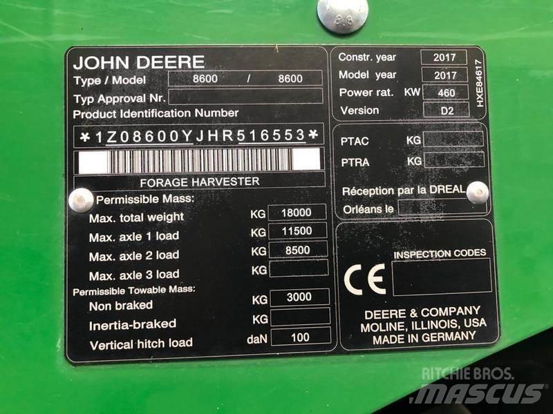 John Deere 8600 Agricultura - Outros
