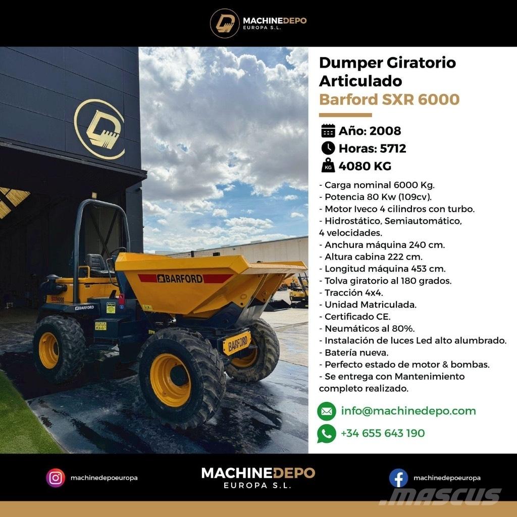Barford SX R 6000 Dumpers de obras