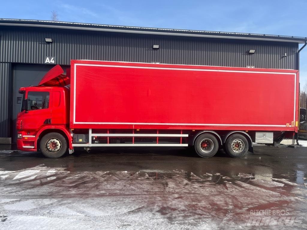 Scania P 340 Camiões de caixa fechada
