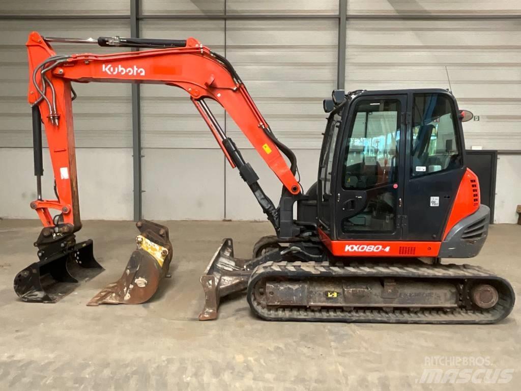 Kubota KX 080-4 Escavadoras Midi 7t - 12t