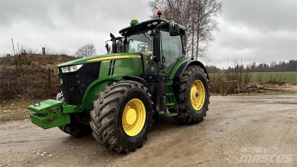 John Deere 7250R Tratores Agrícolas usados
