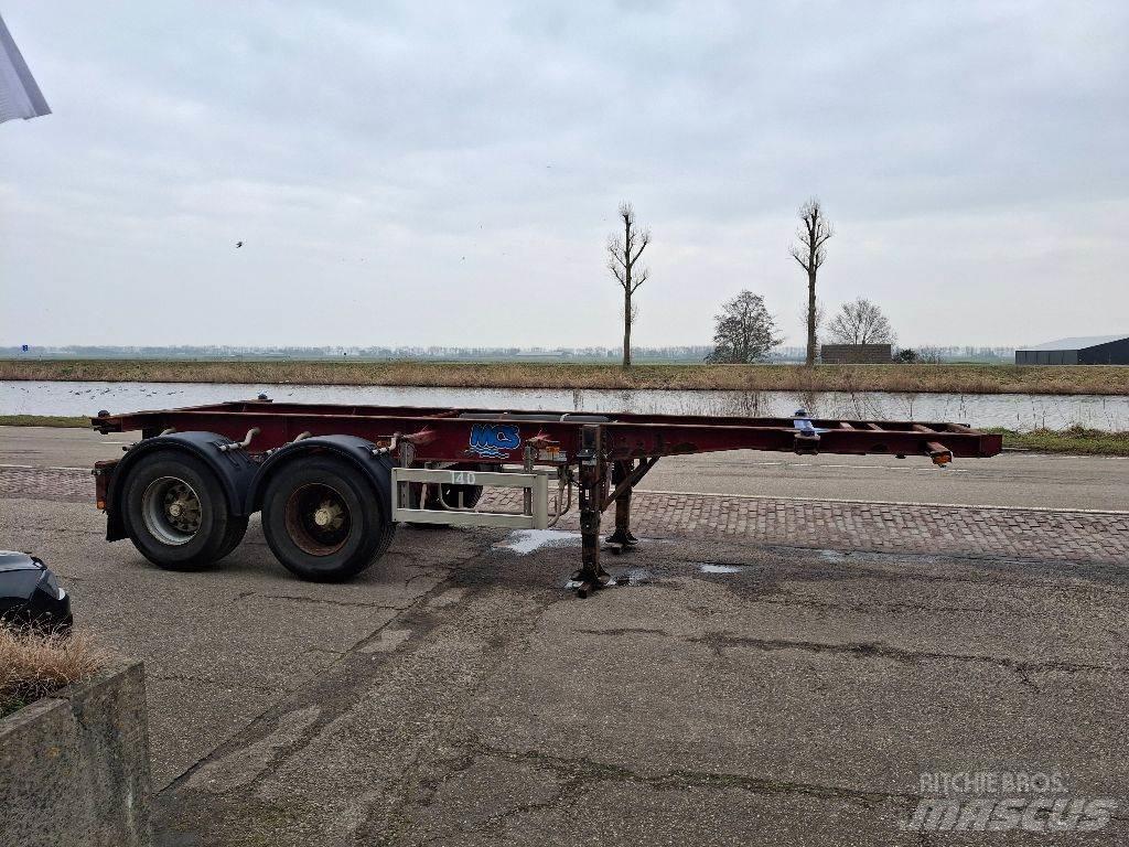 Pacton TXC 230 Semi Reboques Porta Contentores